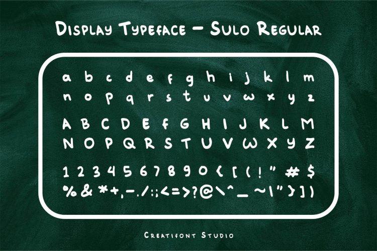 Bold Handwriting Display Font
