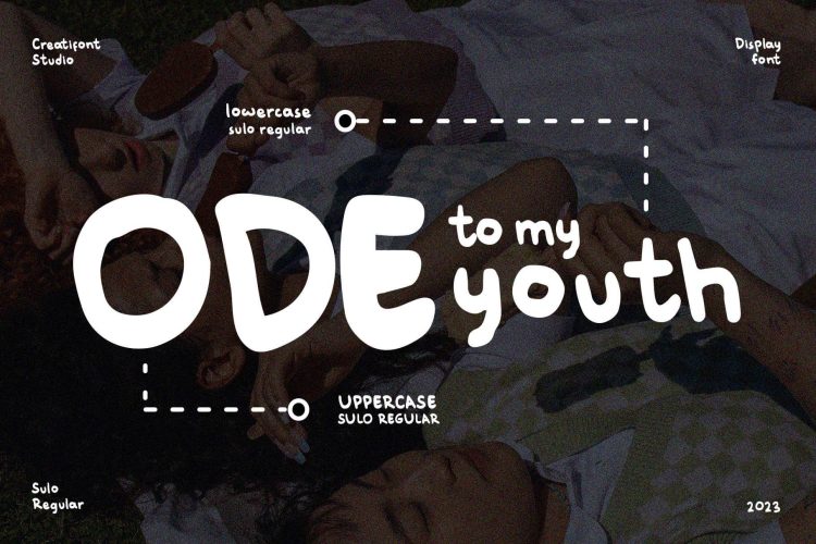 Bold Handwriting Display Font