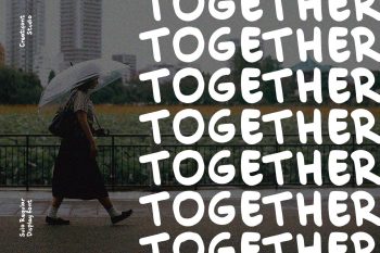 Bold Handwriting Display Font