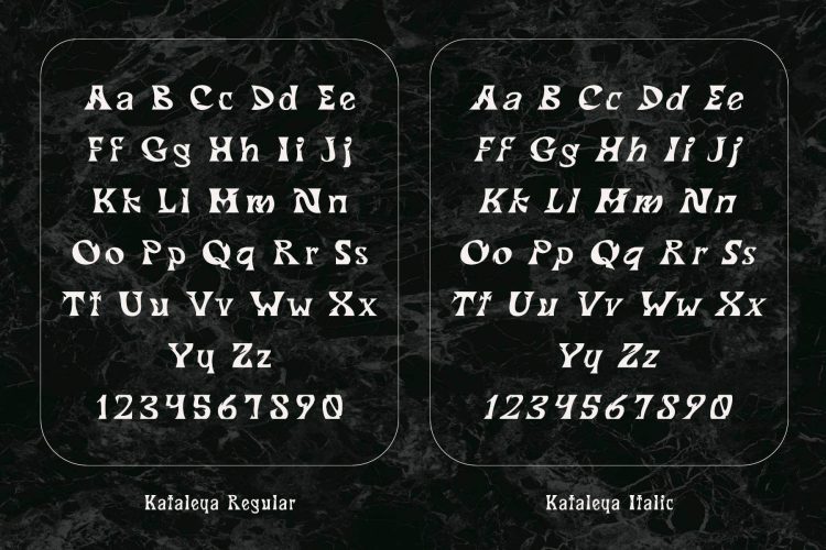 decorative display font