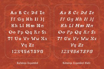 decorative display font
