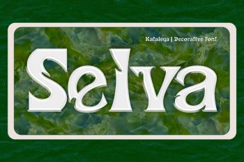 decorative display font