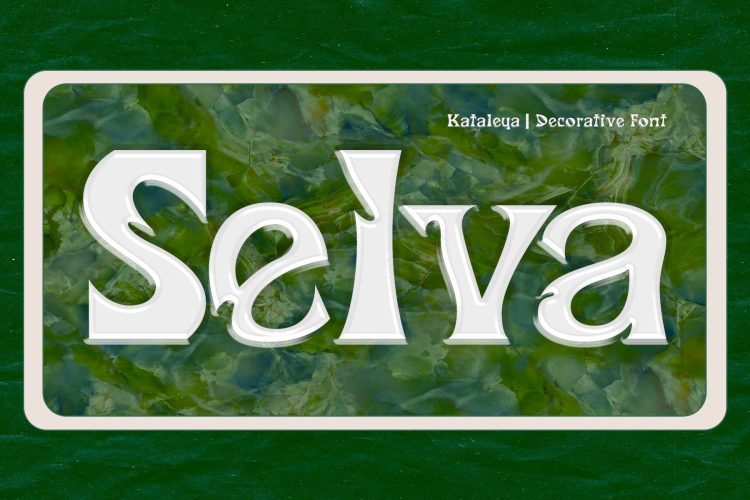 decorative display font