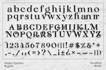 Display Font
