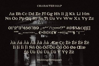 Elegant Decorative Display Serif Font