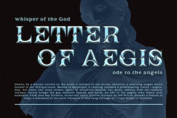 Elegant Decorative Display Serif Font