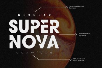 futuristic modern font