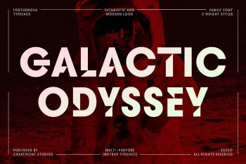 futuristic modern font