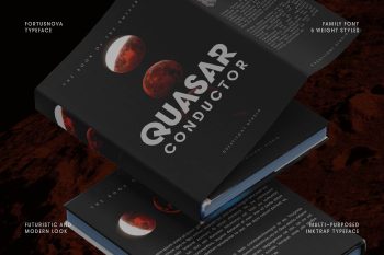 futuristic modern font