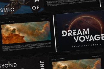 futuristic modern font
