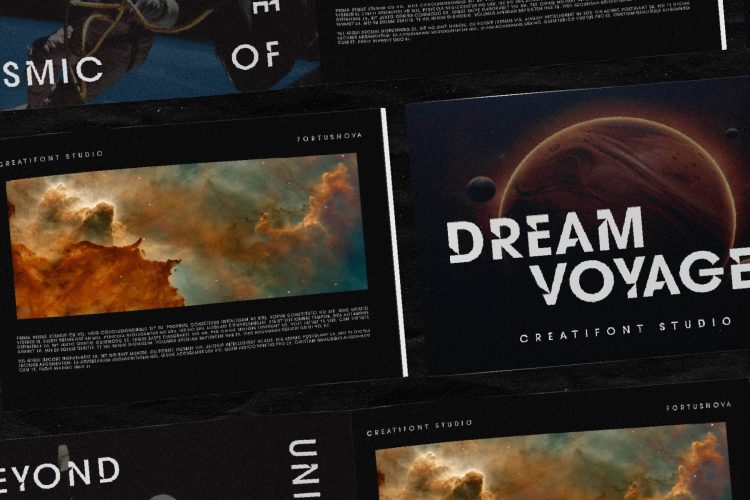 futuristic modern font