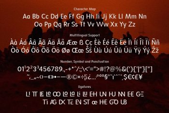 Gothic Contemporary Sans Serif Font