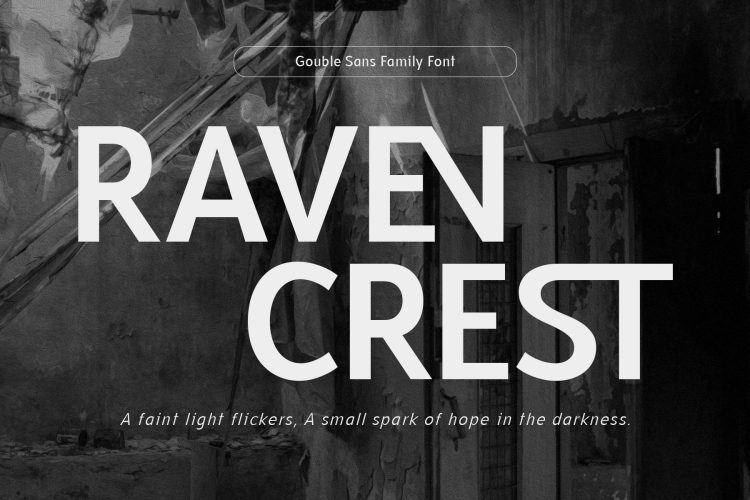 Gothic Contemporary Sans Serif Font