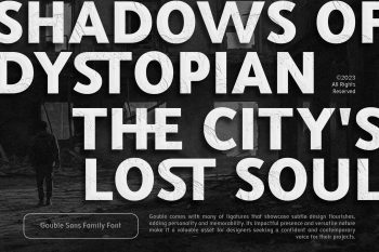 Gothic Contemporary Sans Serif Font