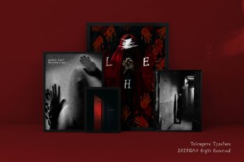 Tetragone - Haunting Handwritten Font