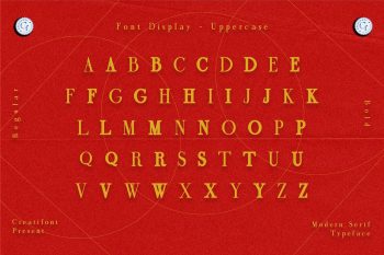 modern serif font