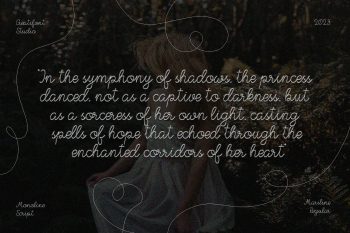 Monoline Script Font