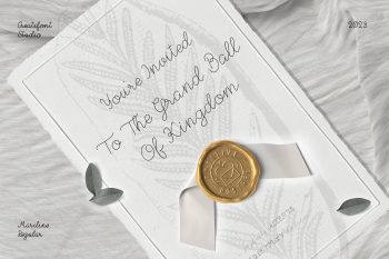 Monoline Script Font