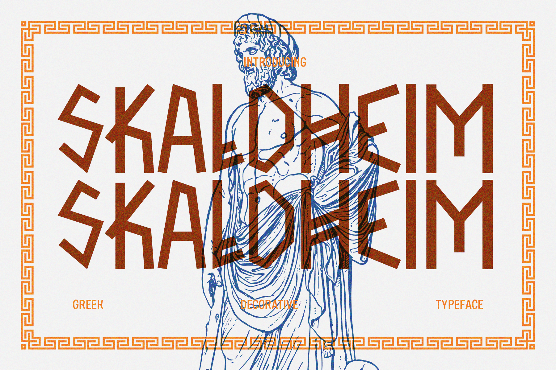Skaldheim - Greek Decorative Typeface