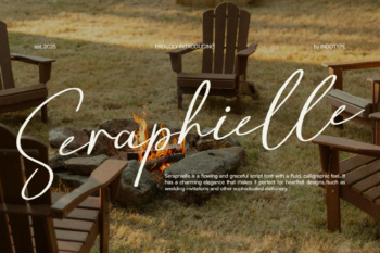 Seraphielle - Signature Script Typeface