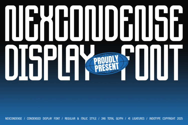 Condensed-Display-Font
