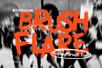 Display-Brush-Font