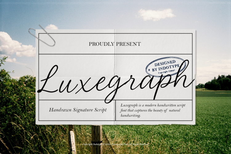 Handrawn-Signature-Script-Font