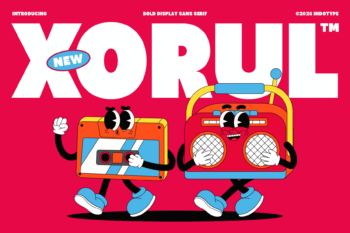 Xorul - Retro Sans Bold Display