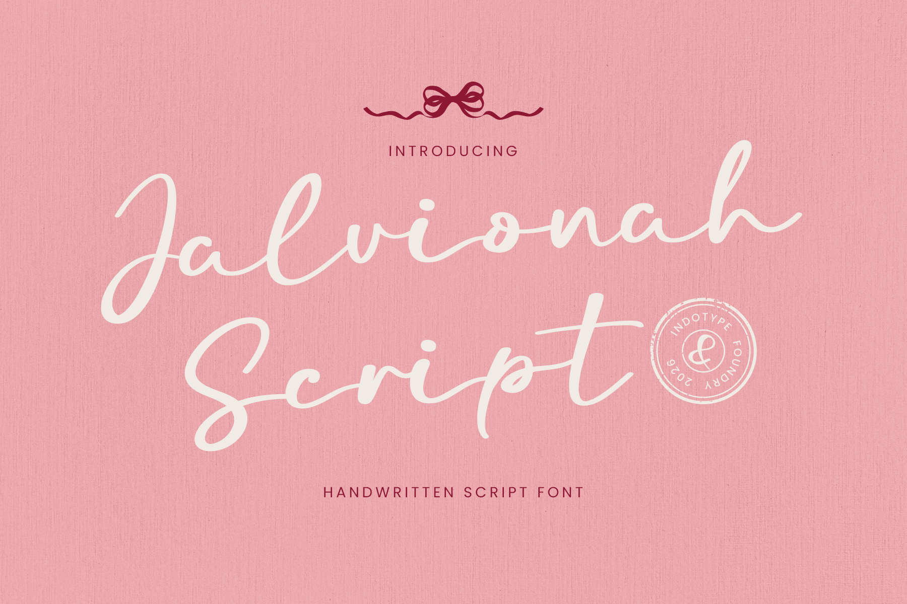 Jalvionah - Script Font
