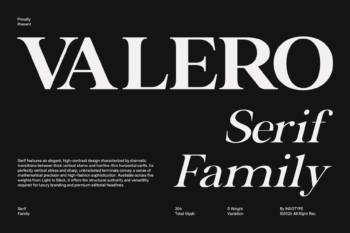 Valero - Classic Serif Family