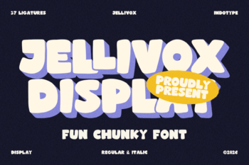 JELLIVOX - Fun Chungky Font