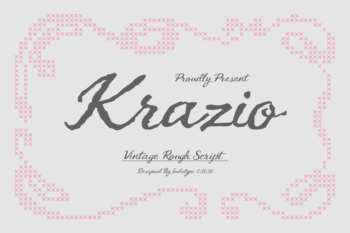 Krazio - Vintage Rough Script