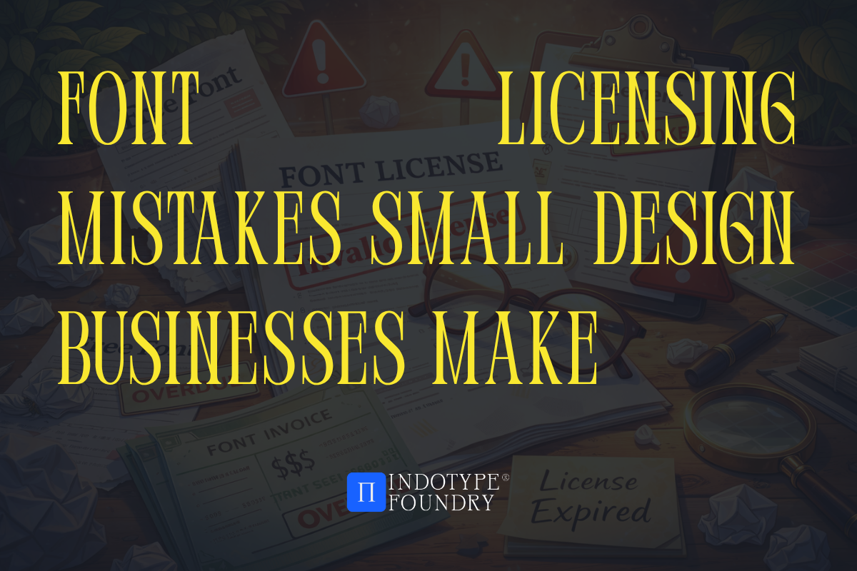 Font Licensing Mistakes Small Design Businesses Make