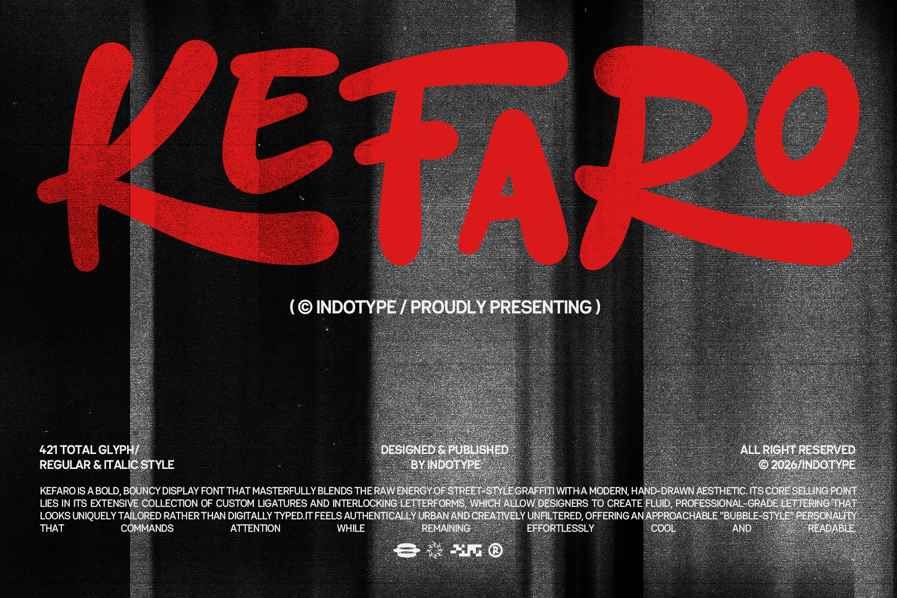 Kefaro - Graffiti Display Font