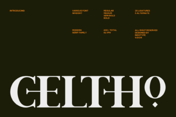 Celtho - Modern Serif Family